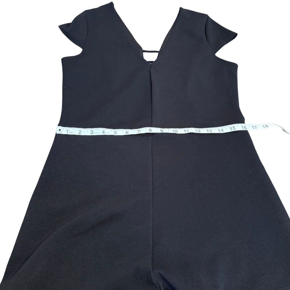 Charlotte Russe Black Romper Womens XL Y2K Made USA Sleeveless Night Out - Picture 3 of 10